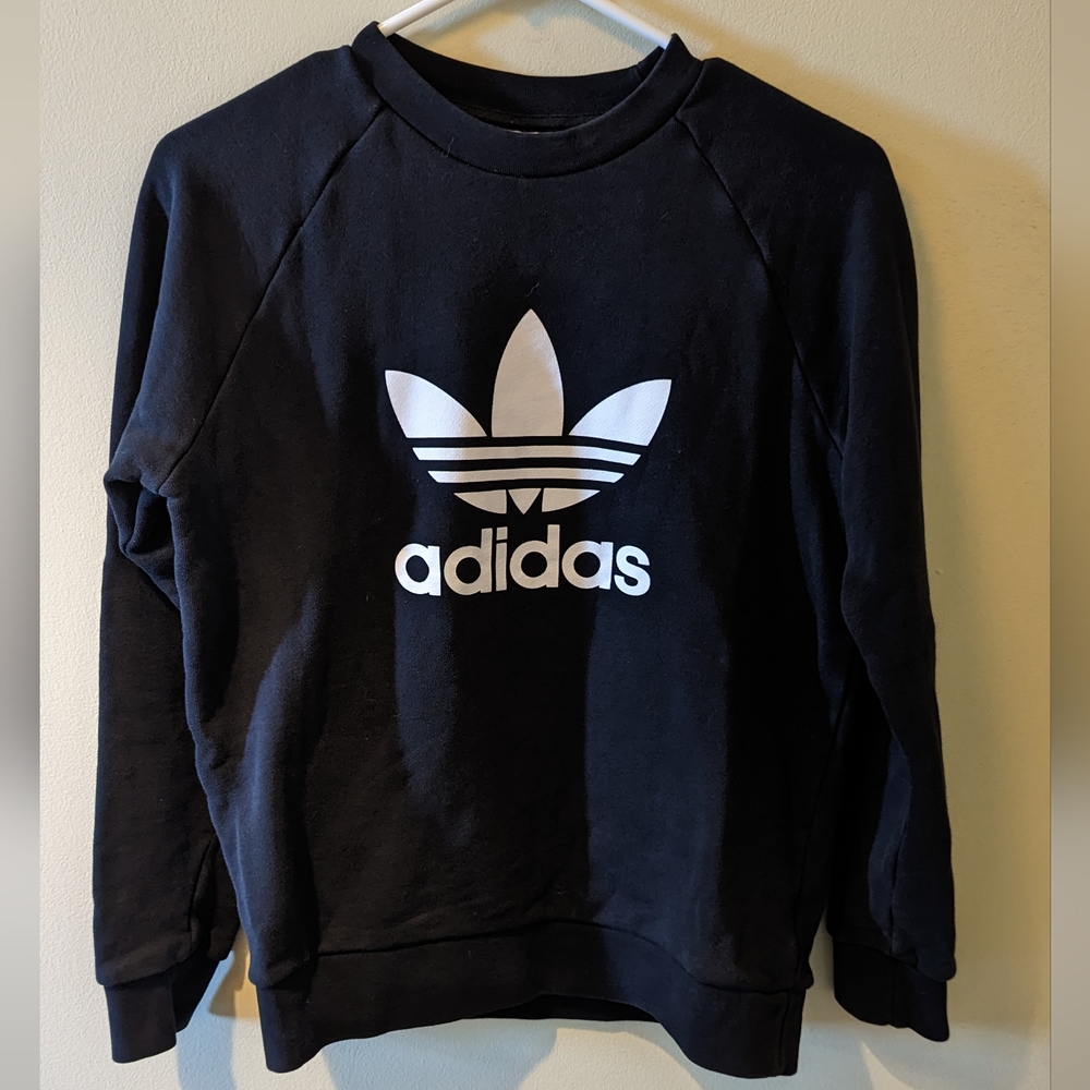 Women's Adidas Pullover - Black - Size XS